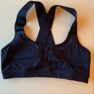 Alo Navy Size Large sports bra